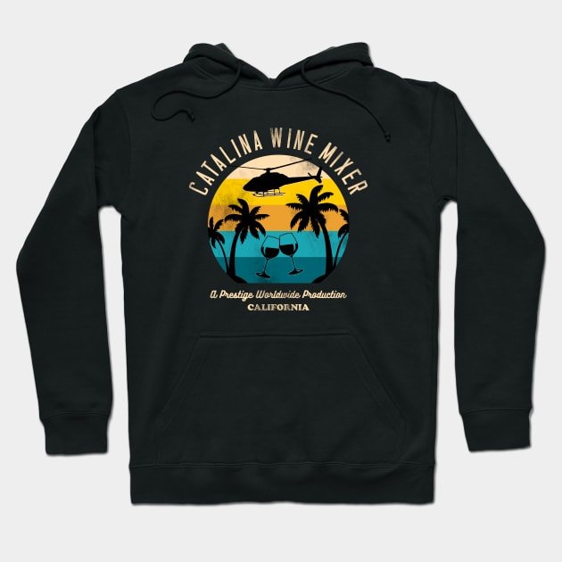 catalina wine mixer Hoodie by sober artwerk